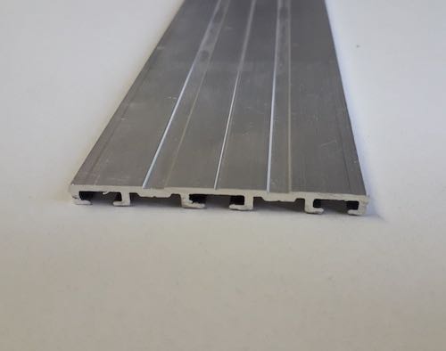 Aluminium Schienen für Glas