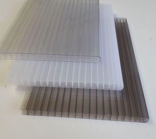 Stegplatten mit Montagematerial